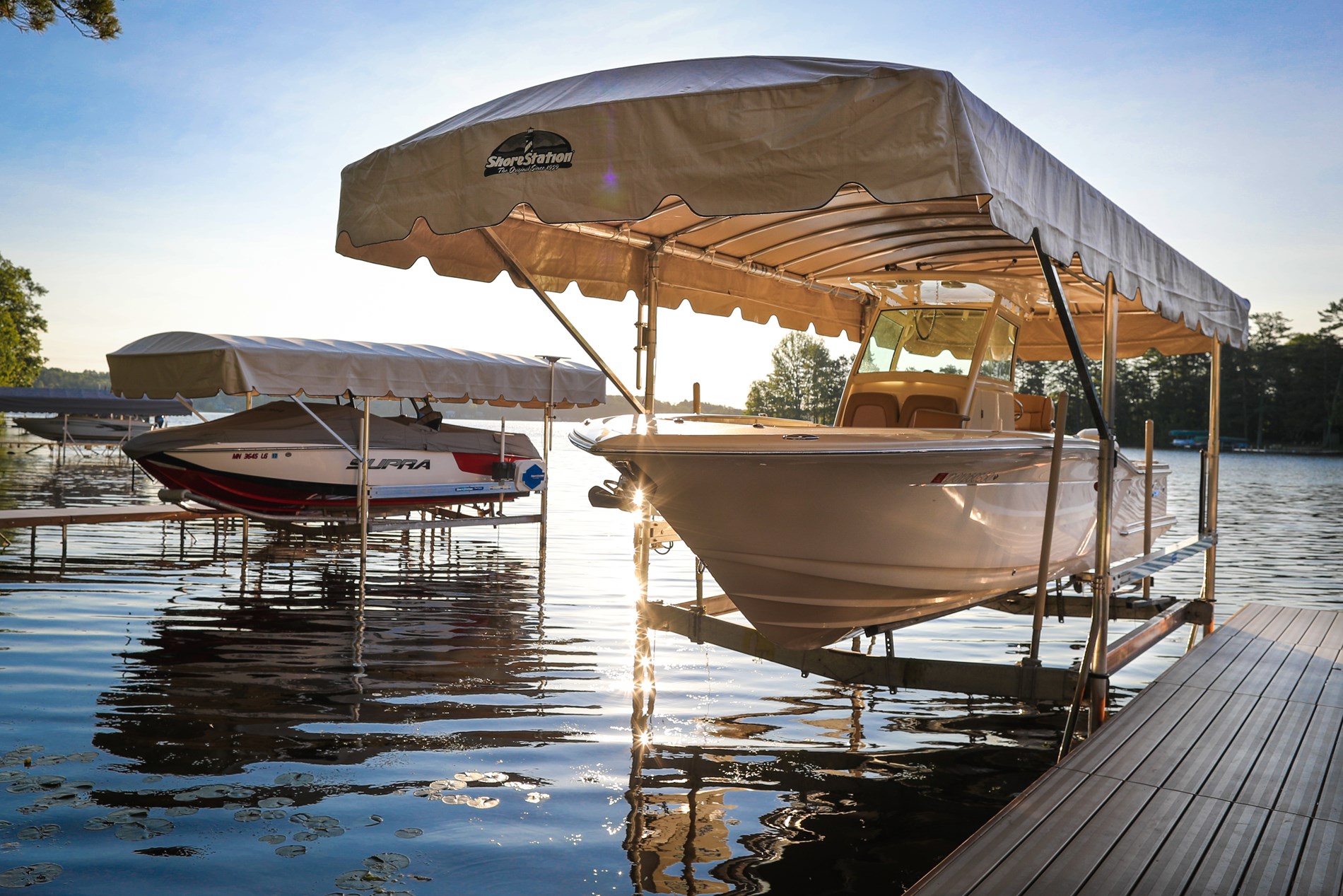 Boat Lifts | Lift Options | ShoreStation®